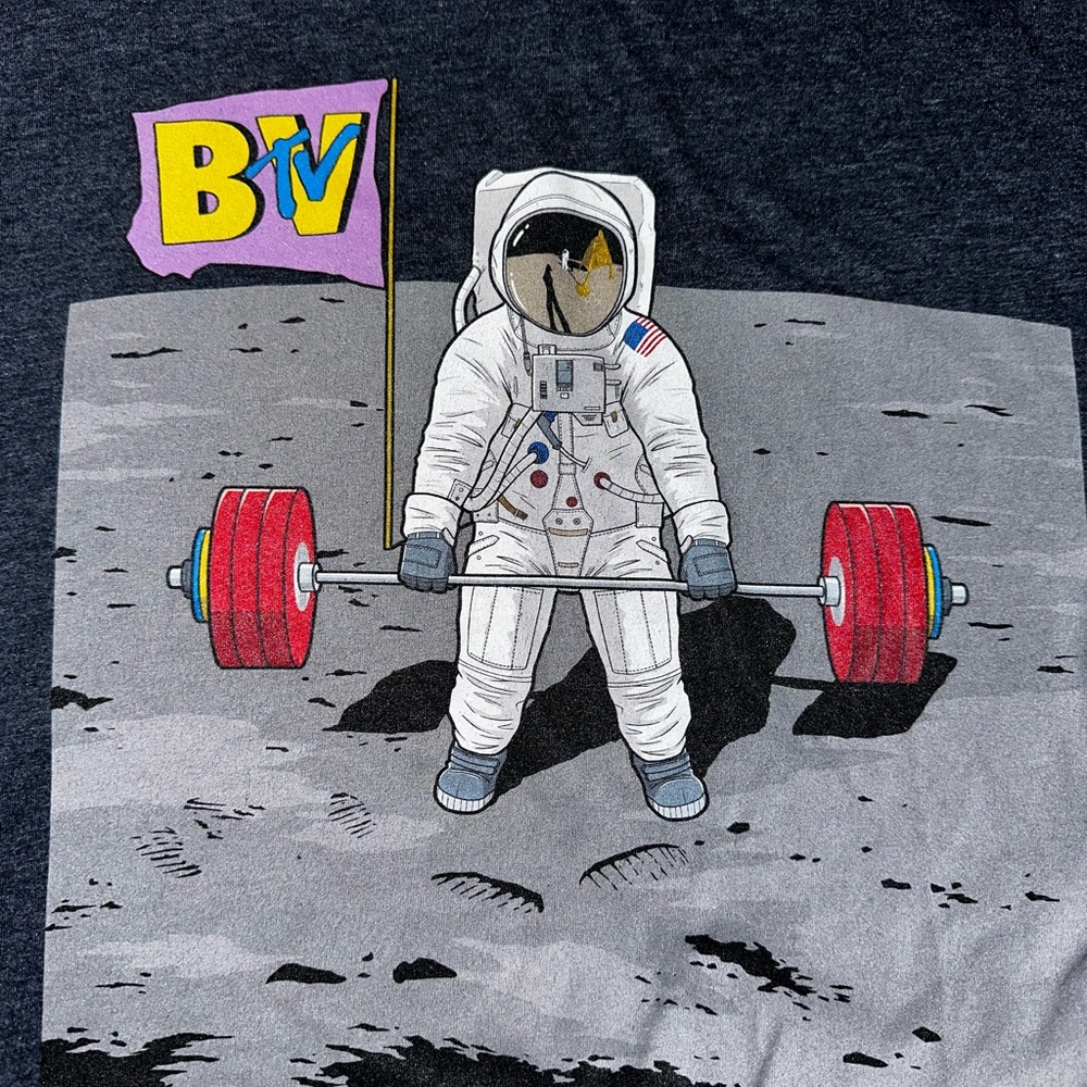 BV Astronaut Graphic Tee - Navy Blue - Picture 3 of 6
